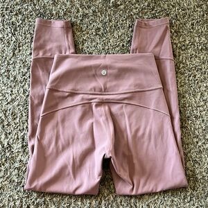 Lululemon In Movement Tight 25" *Everlux - Red Dust